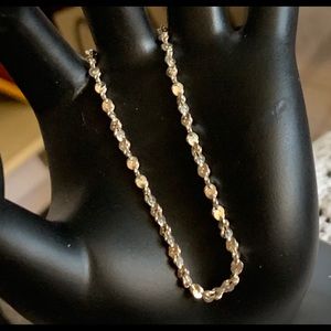 Twisted Sterling Silver Bracelet    NWOT